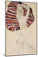 Act Against Coloured Material, 1911-Egon Schiele-Mounted Giclee Print