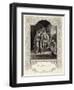 Act II Scene 3 Hotspur and His Wife-Alfred Heath-Framed Art Print