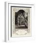 Act II Scene 3 Hotspur and His Wife-Alfred Heath-Framed Art Print