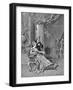 Act Ii, Scene VII from Comedy Clever Wife-Carlo Goldoni-Framed Giclee Print