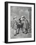 Act III, Scene I from Comedy Boors-Carlo Goldoni-Framed Giclee Print