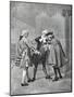 Act III, Scene I from Comedy Boors-Carlo Goldoni-Mounted Giclee Print