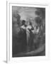 Act III Scene i from Much Ado About Nothing, c19th century-null-Framed Giclee Print