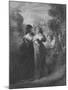 Act III Scene i from Much Ado About Nothing, c19th century-null-Mounted Giclee Print