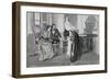 Act III, Scene II of Comedy Like Leaves-Giuseppe Giacosa-Framed Giclee Print