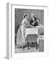 Act III, Scene VI from Comedy Mistress of Inn-Carlo Goldoni-Framed Giclee Print