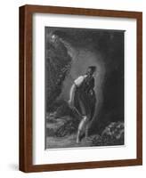 Act III Scene vi from Cymbeline, c19th century-null-Framed Giclee Print