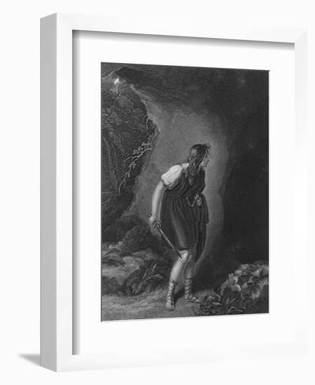 Act III Scene vi from Cymbeline, c19th century-null-Framed Giclee Print