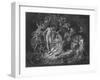 Act IV Scene i from A Midsummer Nights Dream, c19th century-null-Framed Giclee Print