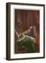 Act IV Scene III: The Two Young Princes in the Tower-Joseph Kronheim-Framed Art Print