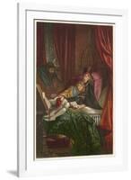 Act IV Scene III: The Two Young Princes in the Tower-Joseph Kronheim-Framed Premium Giclee Print