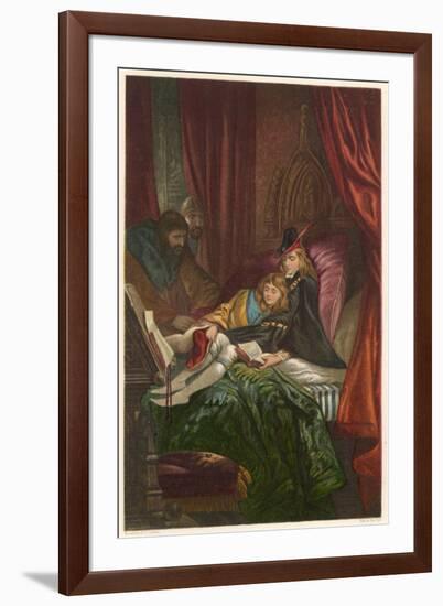 Act IV Scene III: The Two Young Princes in the Tower-Joseph Kronheim-Framed Premium Giclee Print