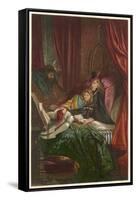 Act IV Scene III: The Two Young Princes in the Tower-Joseph Kronheim-Framed Stretched Canvas