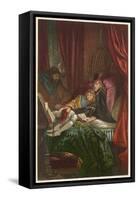 Act IV Scene III: The Two Young Princes in the Tower-Joseph Kronheim-Framed Stretched Canvas