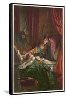 Act IV Scene III: The Two Young Princes in the Tower-Joseph Kronheim-Framed Stretched Canvas