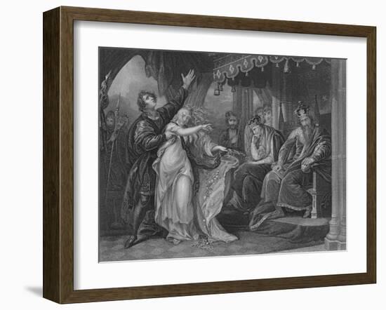 Act IV Scene v from Hamlet, c19th century-null-Framed Giclee Print