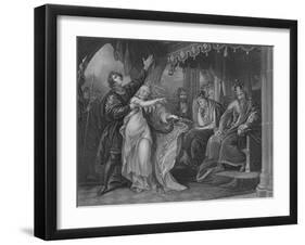 Act IV Scene v from Hamlet, c19th century-null-Framed Giclee Print