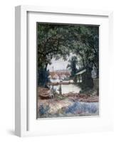 Act One of 'Thermidor, by Victorien Sardou, 1891-Henri Meyer-Framed Giclee Print