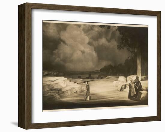 Act Two: Stage Performance at Bayreuth-null-Framed Photographic Print