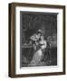 Act V Scene i from The Tempest, c19th century-null-Framed Giclee Print