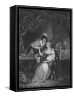 Act V Scene i from The Tempest, c19th century-null-Framed Stretched Canvas