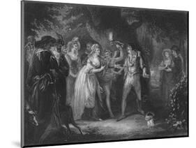 Act V Scene iv from As You Like It, c19th century-null-Mounted Giclee Print