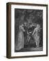 Act V Scene iv from The Two Gentlemen of Verona, c19th century-null-Framed Giclee Print