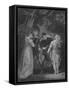 Act V Scene iv from The Two Gentlemen of Verona, c19th century-null-Framed Stretched Canvas