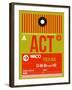 ACT Waco Luggage Tag I-NaxArt-Framed Art Print