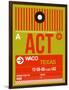 ACT Waco Luggage Tag I-NaxArt-Framed Art Print