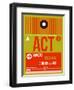 ACT Waco Luggage Tag I-NaxArt-Framed Art Print