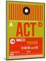 ACT Waco Luggage Tag I-NaxArt-Mounted Art Print