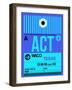 ACT Waco Luggage Tag II-NaxArt-Framed Art Print