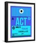 ACT Waco Luggage Tag II-NaxArt-Framed Art Print