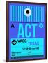 ACT Waco Luggage Tag II-NaxArt-Framed Art Print