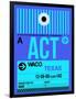 ACT Waco Luggage Tag II-NaxArt-Framed Art Print