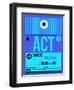 ACT Waco Luggage Tag II-NaxArt-Framed Art Print