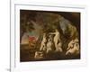 Actaeon Metamorphoses into a Stag (Oil on Canvas)-Francesco Albani-Framed Giclee Print