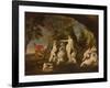 Actaeon Metamorphoses into a Stag (Oil on Canvas)-Francesco Albani-Framed Giclee Print