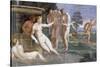 Actaeon's Punishment, Fresco-null-Stretched Canvas