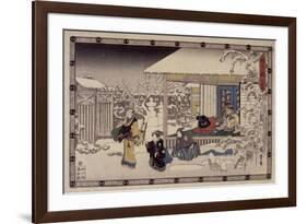 Acte IX-Ando Hiroshige-Framed Giclee Print