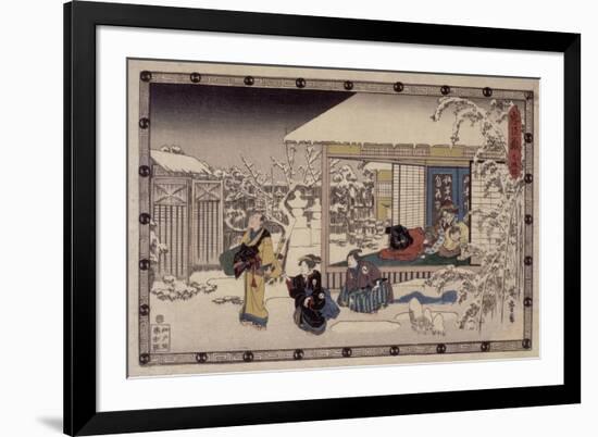 Acte IX-Ando Hiroshige-Framed Giclee Print