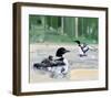 Acting Looney-Adam Swanson-Framed Art Print