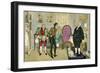 Acting off the Stage-Theodore Lane-Framed Premium Giclee Print