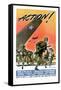 Action! Army Recruitment Poster-null-Framed Stretched Canvas