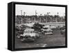 Action at a Demolition Derby-Henry Groskinsky-Framed Stretched Canvas