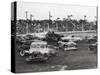 Action at a Demolition Derby-Henry Groskinsky-Stretched Canvas