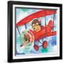 Action Bear-Scott Nelson-Framed Art Print