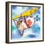 Action Cow-Scott Nelson-Framed Art Print