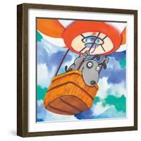 Action Dog-Scott Nelson-Framed Art Print